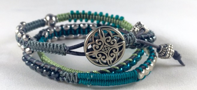 Maui Wrap Bracelet, bohoberry.com / #bohojewelry #handmade